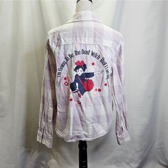 Her Universe Studio Ghibli Kiki's Delivery Service Best Witch Flannel Size Large - Picture 7 of 9